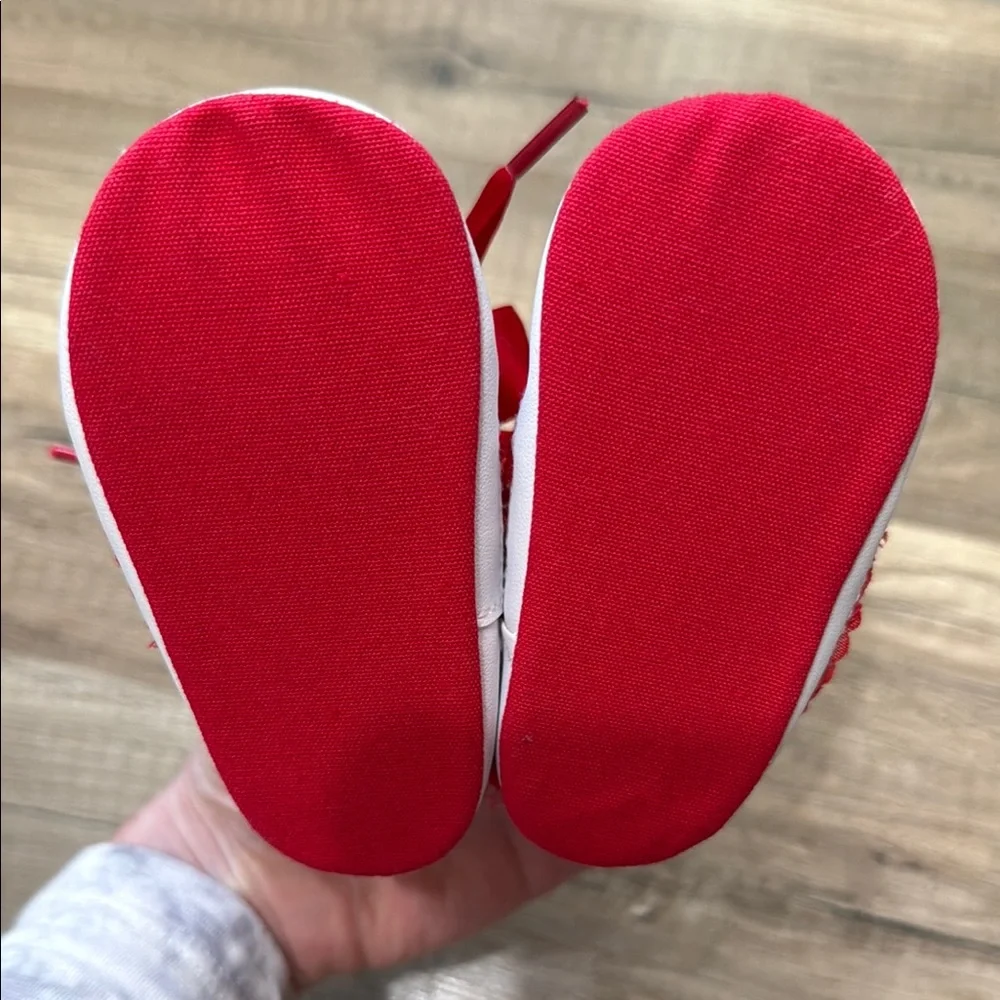 BABY Red Kids Shoes Set